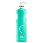 Malibu C Hard Water Wellness Hair Shampoo - Sulfate Free Shampoo that Increases Hydration and Vibrancy - Protects Hair from Waterborne Elements + Removes Build Up (33.8oz)