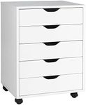 Giantex 5-Drawer Mobile File Cabine