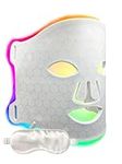 LED Face Light 7 Colors Wireless and Rechargeable - Bonus Silk Eye Cover & Pouch - House of Senses