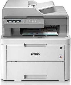 Brother DCP-L3550CDW, Farbig, Kompaktes 3-in-1 Farb-Multifunktionsgerät, weiß