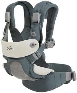 Joie Savvy 4-in-1 Baby Carrier, Comfort & Convenience, Suitable from 3.5 to 15 kg, Soft Mercerized Cotton, Magnetic Buckles, Sun Hood & Windshield, Ergonomic Design