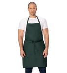 Chef Works Unisex Adult Butcher Apron, Hunter Green