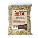 Chopped Peanuts For Wild Birds 750g - Kibbled Peanuts - Seedzbox Deluxe No Mess Wild Bird Food - Feed On Its Own or Blend With Bird Food - Simply Crushed Granule Nut Feed