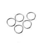 Kissitty 2000pcs 6mm Stainless Steel Jump Rings Connectors 21 Gauge for Choker Necklaces Bracelet Making