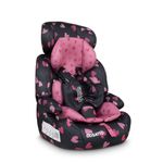 Cosatto Zoomi Toddler Car Seat & Booster Seat | 9 Months-12 Years | 5 Point Anti-Escape Harness, Adjustable Headrest, Removable Washable Covers - Forward Facing for Group 123 (Charcoal Lighthearted)