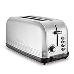 Cuisinart CPT-2500C Stainless Steel Long Slot Toaster, 7 Shade Settings