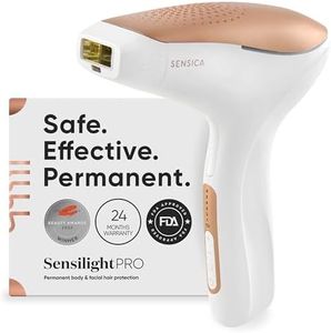 Sensica IPL Cordless Laser Hair Removal for Women Permanent, Unlimited Flashed for Women. A Home hair removal device, Using RPL Technology. Body and Facial Hair Removal For Women Face, Leg,& Chest