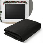 YNERHAI Fireplace Cover Magnetic Fireplace Blanket For Heat Loss,Fireplace Covers Indoor For Insulation Fireplace Draft Stopper Save Energy,Fireplace Insulation Cover For Winter (39" W X 32" H)