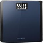 RunSTAR 550lb Bathroom Digital Scale for Body Weight with Ultra-Wide Platform and Large LCD Display Accurate High Precision Scale with Extra-High Capacity