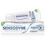 Sensodyne Toothpaste Rapid Relief, Teeth Whitening Toothpaste that Provides Relief from Sensitive Teeth, 75ml