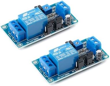EC Buying 2Pcs DC 12v Delay Relay Module for Smart Home Delay Relay Switch with Time Timer Timing Adjustable Potentiometer 12V Delay Circuit Board Disconnection and Connection Function