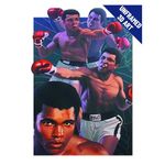 Muhammad Ali Boxing 3D Poster Wall Art Decor Print | 11.8 x 15.7 | Lenticular Posters & Pictures | Photo Memorabilia Gifts for Guys & Girls Bedroom | The Greatest Who Ever was Fan Art Sports Picture