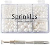 Kasvan White Mix Sugar Sprinkles - 