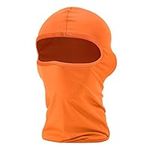 ROXUN Balaclava Ski Mask, Neck Gaiter Motorcycle Scarf, Summer Cooling UV Protector for Men/Women Orange