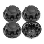 GTownWorks 214mm 8.43" Wheel Center Caps for GMC Savana 2500 Van 2003-2016 15039488 15039489 Center Hubcaps | 4 Pack Matt Black Center Cover Replacement