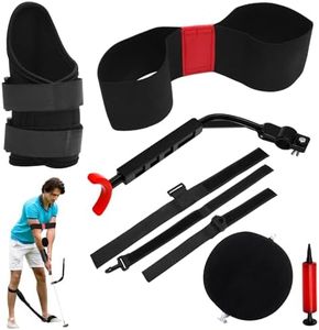 PrecisionMaster Golf Swing Trainer Aid - Complete Golf Training Set for Beginners, Golf Swing Training Accessories - Premium Equipment for Swing, Master Your Swing with 5 Essential Tools