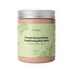 Fix My Curls Protein-Powered Deep Conditioning Hair Mask| Avocado Oil, Amla for Strengthening, Hydrating & Restoring Curls| Enhances Bounce, Adds Shine, & Boosts Elasticity| for all Hair Types (150g)