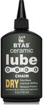 BTAS Dry Bike Chain Wax Lube 4 oz for Road,Mountain Bike,MTB & Bicycle Chain Lubricant Oil with Ceramic Nanoparticle and PTFE (Teflon)