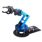 LewanSoul LeArm 6DOF Full Metal Robotic Arm with Servo, Controller, Wireless Handle, Free PC Software and APP, Video Tutorials for Arduino Starter