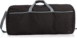 AmazonBasics Large Duffel Bag, Blac