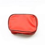 Universal Dirt Bike Off-road PU Leather Tool Bag Storage Tool For Motorcycle Honda Kawasaki Yamaha XR250 KLX250 DRZ 250 (Red)