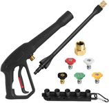 Pressure Washer Gun kit, for Ryobi Karcher Powerstroke Pressure Washer Gun — Power Washer Gun with 5 Spray Nozzles — 2000 PSI MAX