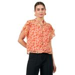 Rare Women's Regular Fit Blouse (EP7554E_Orange_L