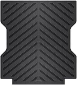 GEEDAR Heavy Duty Rubber Truck Bed Mat for 2024 Toyota Tacoma 6ft Long Bed, Tacoma Accessories, compatiable with Toyota Tacoma Truck Bed Mat Liner, Black