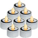 Homemory Solar Tea Lights Outdoor W