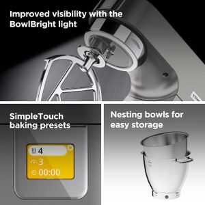 Kenwood Titanium Chef XL Stand Mixer – Silver