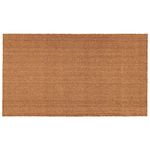 Home & More 153551830 Natural Coir and Vinyl Doormat 18-Inch X 30-Inch