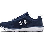 Under Armour Women's Charged Assert 9 Running Shoe, Academy Blue (400)/White, 9