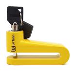 URBAN 560A Motorcycle Disc Lock, Universal ø7mm, More Visible More Deterrent, Compact and Effective Security, Universal Anti Theft Wheel Brake Lock for Motorbike Scooter Electric Bike Bicycle