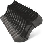 BAMBOO COOL Men's No-Show Socks Low