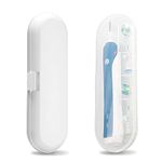 2 Pack Travel Electric Toothbrush Case, Oral-B Electric Toothbrush Holder Cover, Portable Hard Plastic Toothbrush Store Box Bag Fits Oral-B Pro 1000, Pro 2000, Pro 3000