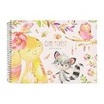 MEMX Sketch Book for Kids, A4 21x29CM 100 Pages (110gsm), Spiral Bound Artist Sketch Pad, Durable Acid Free Sketchbook for Painting, Sketching or Doodling, Best Gifts for Drawing Boys and Girls, White