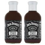 BBQ Sauce Bundle With Jack Daniels Original BBQ Sauce 553g (2 Pack)