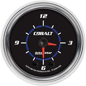 Auto Meter 6185 Cobalt 2" Analog Illuminated Clock Gauge