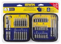 Irwin Industrial Tools 3057041 Fastener Drive Tool Bit Set with Soft Case, 41-Piece