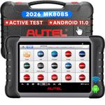Autel Scanner MaxiCOM MK808S: 2026 Bidirectional Tool Same as MK808BT Pro, 28+ Service, Active Test, All System Diagnosis, Injector Coding, Android 11
