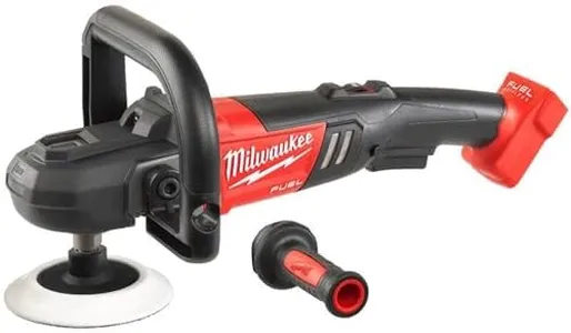 . Milwaukee M18 Fuel 15mm Random Orbital Polisher - No Charger, No Battery, Bare Tool Only