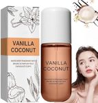 Vanilla Coconut Perfume, Vanilla Body & Hair Fragrance Mist, Coconut Vanilla Perfume, Vanilla Coconut Hair and Body Perfume Spray, 50ml