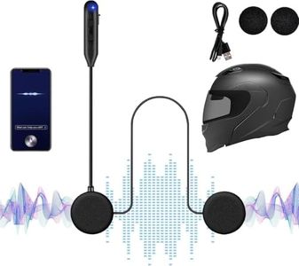HM-1 Motorcycle Sports Helmet Wireless Bluetooth 5.0 FM Hands Free, Motorbike Headset Headphone Earphone Microphone Speaker Voice Dial HiFi Intercom Waterproof Moto Accessories