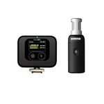 Shure MoveMic 88+ Wireless Microphone Video Kit - Pro Audio Recorder for Film/Field Recording Interviews, Stereo Mic 4 Polar Patterns | Compatible with iOS/Android via MOTIV App (MV88+W-KIT-Z6)