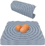 Lil'Clucker 4 Washable Chicken Nesting Pads for Laying Eggs - Nesting Pads for Chicken Coop - Gray Nesting Box Pads for Chickens -  Durable Chicken Bedding for Coop, Poultry Nest Box Pads for Chickens