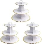 Cardboard Cupcake Stand 3 Pack, 3-T