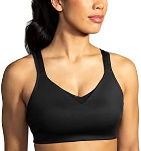 Brooks Drive Convertible Run Bra Black 34C