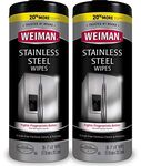 Weiman Stainless Steel Wipes, 30 ct-2 pk