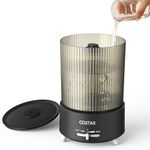 COSTAR Humidifier for Room Moisture, Whisper-Quiet 4.2 Litres Cool Mist Ultrasonic Humidifier with Large Capacity Water Tank Humidity, Top Fill, Auto-Shut off, Cold & Cough Relief, Black
