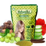 Mehandika Herbal Henna (500Gm Pack Of 2) | Organic Mehandi Henna Powder Natural Pure Finely Mehandi